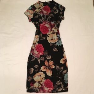 Small floral body dress